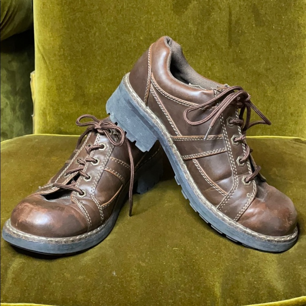Vintage Chunky Oxfords